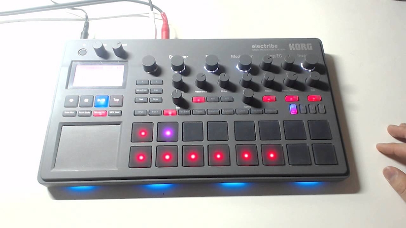 Грувбокс KORG ELECTRIBE2 артикул 140806Si-1 фото 5