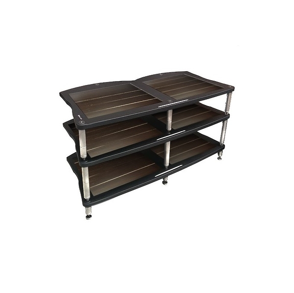 Стойка под Hi-Fi Bassocontinuo CYMBALON 2.1 Wenge 190 mm (ножки серебро) артикул 273874Si-1
