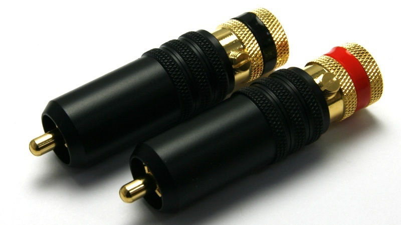 Разъем AudioToys RC-1005G RCA black артикул 157585Si-1 фото 3