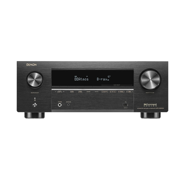AV ресивер Denon AVR-X3800H black артикул 281034Si-1 в интернет-магазине «HiFiRussia»