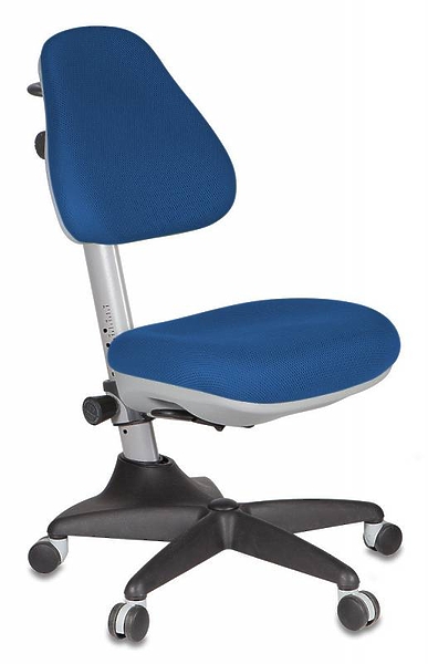 Кресло Бюрократ KD-2/G/TW-10 (Children chair KD-2 blue TW-10 cross plastic) артикул 263513Si-1
