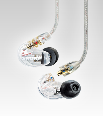 Наушники Shure SE215-CL артикул 100213Si-1 фото 5