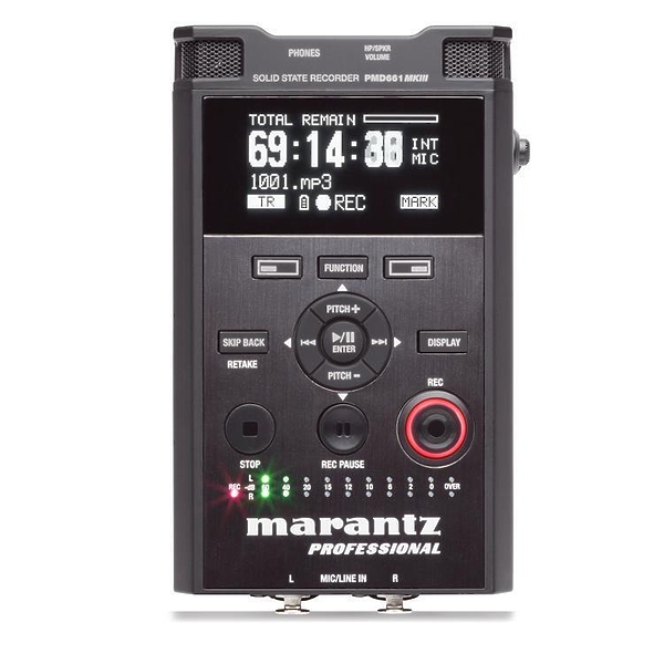 Портативный рекордер Marantz PMD661 MKIII артикул 177350Si-1