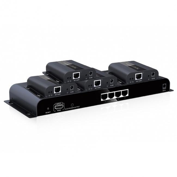 HDMI сплиттер 1x4 с удлинением по UTP / Dr.HD SC 144 HDBitT артикул 162495Si-1