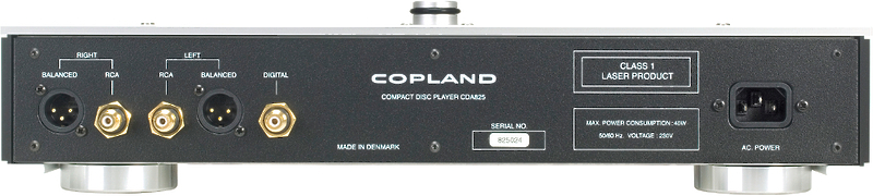 CD-проигрыватель Copland CDA 825 silver артикул 112178Si-1 фото 3