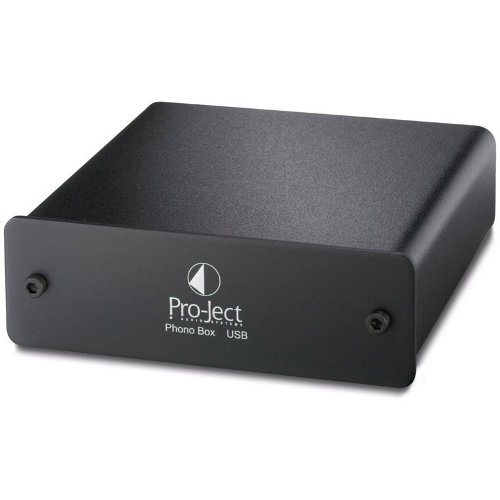 Фонокорректор Pro-Ject Phono Box III USB Black (фонокорректор ММ/МС с USB) артикул 102365FV-1