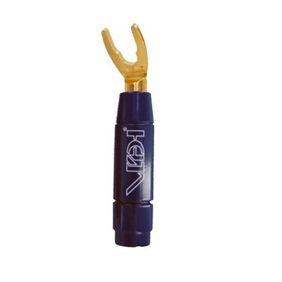 Разъем Van Den Hul BERRI Bus Connector with Spade 6,5 mm Blue артикул 231608Si-1