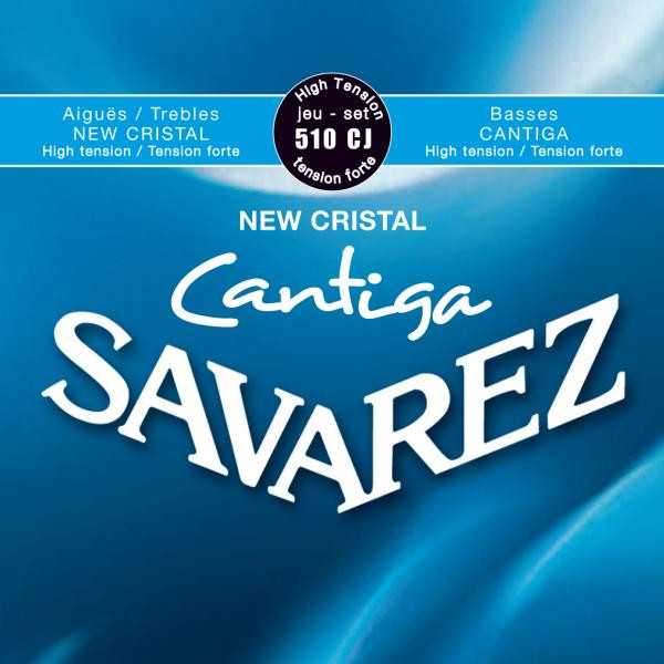 Струны для гитары Savarez 510CJ  New Cristal Cantiga Blue артикул 279490Si-1