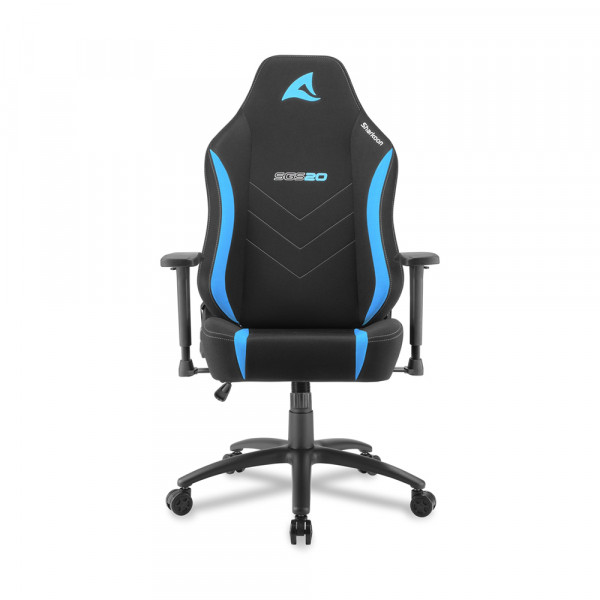 Кресло игровое Sharkoon SGS20-F-BK/BU артикул 269919Si-1 фото 3
