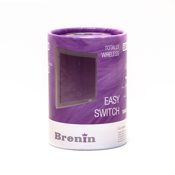Беспроводной выключатель Brenin Easy Switch лиловый артикул 161016Si-1 фото 4
