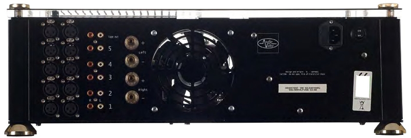 Стереоусилитель AUDIO VALVE Assistent 100 black/gold артикул 145218Si-1 фото 3