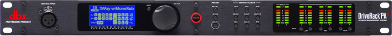Спикер-процессор DBX DriveRack PA2 артикул 142148Si-1