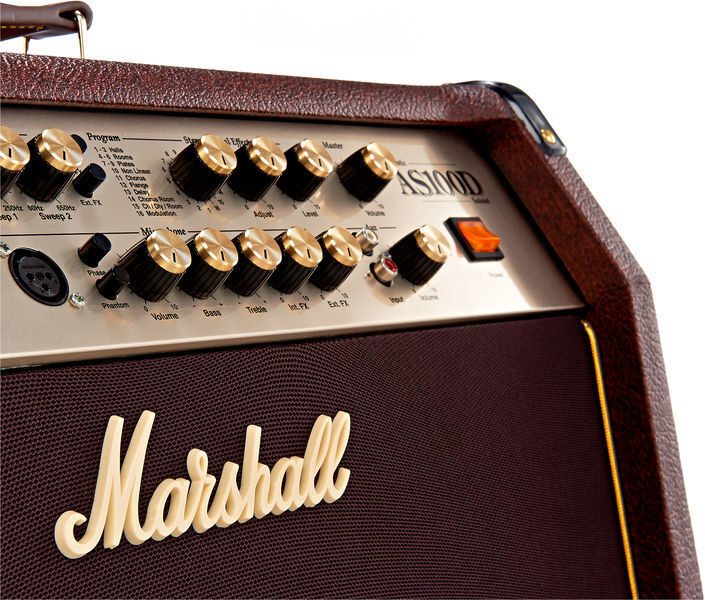 Комбо усилитель MARSHALL AS100D 100W 2X8 ACOUSTIC SOLOIST COMBO артикул 131403Si-1 фото 10