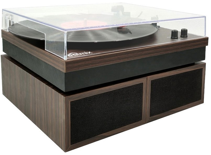 Проигрыватель винила Ritmix LP-340B Dark wood артикул 241581Si-1 фото 4