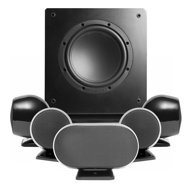 Комплект акустики TruAudio SAT3-5.1-SS-BK артикул 234078Si-1