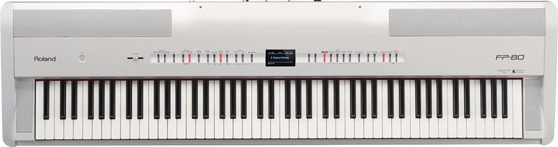 Клавишный инструмент Roland FP-80-WH артикул 136370Si-1 фото 4