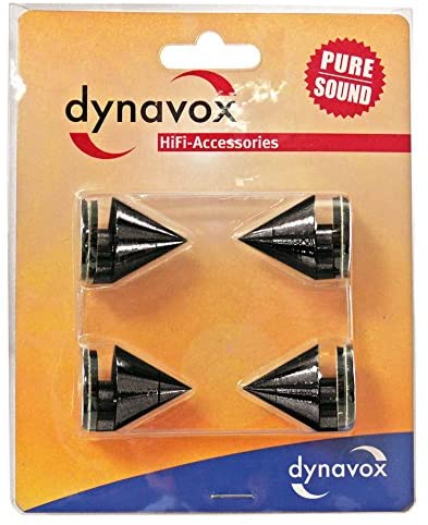 Демпфирующие конусы c пятаками Dynavox 205044 black артикул 228626Si-1 фото 3