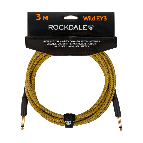 Инструментальный кабель ROCKDALE Wild EY3 артикул 275671Si-1