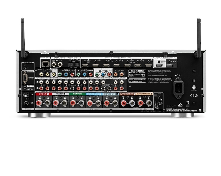AV ресивер Marantz SR5011 silver/gold артикул 151451Si-1 фото 4