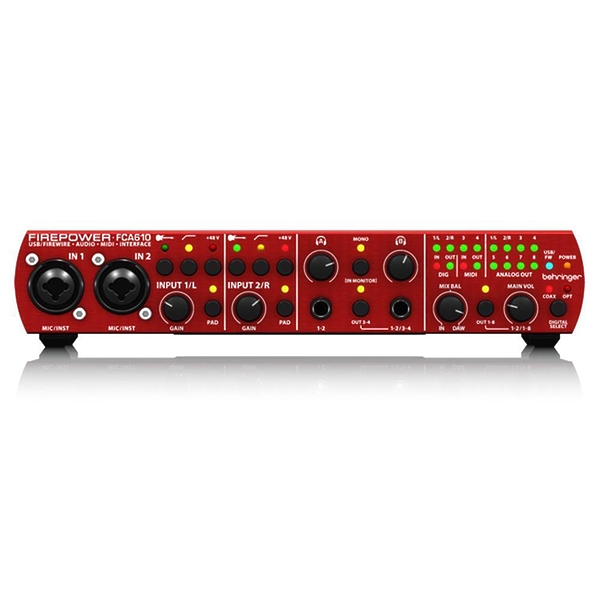 Звуковая карта Behringer FCA610 артикул 147235Si-1 фото 3