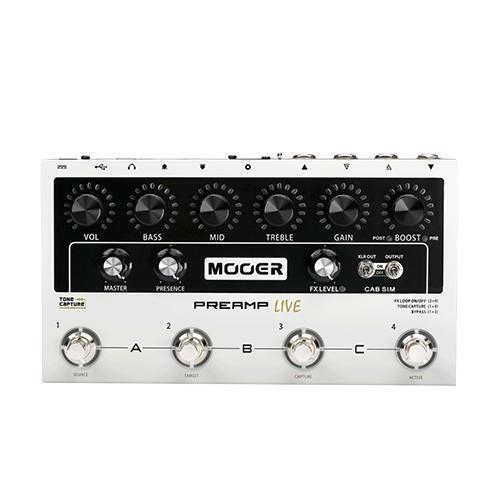 Напольный преамп Mooer PreAMP Live артикул 217857Si-1