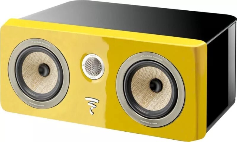 Акустика центрального канала Focal Kanta Center Black HG\ Solar Yellow артикул 190609Si-1