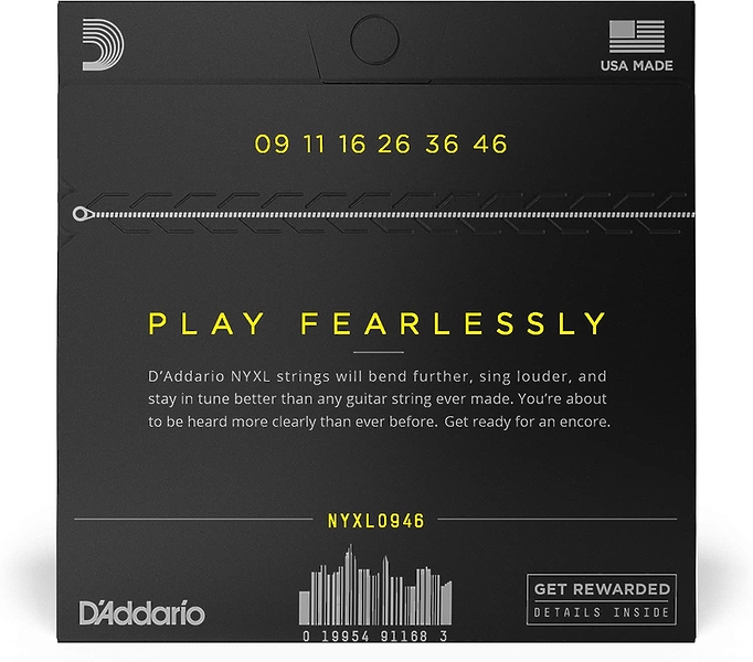 Струны D'Addario NYXL0946 SUPER LIGHT 9-46. артикул 274008Si-1 фото 3