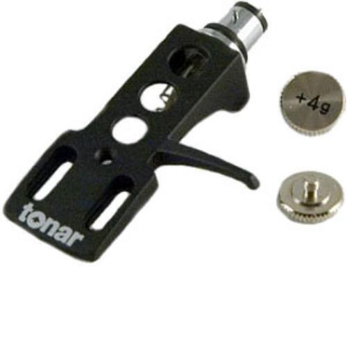 Универсальный держатель картриджей Tonar DJ Headshell black c грузом (2 и 4 г) (4604) артикул 116878Si-1