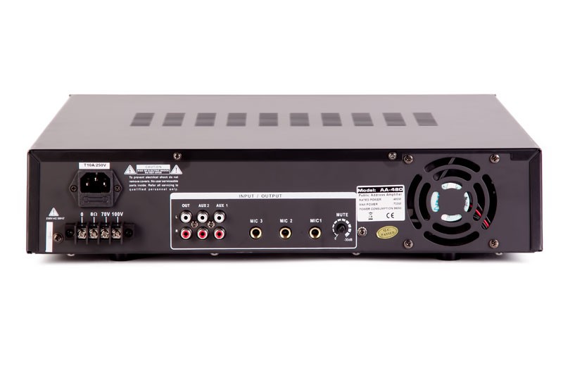 Усилитель звука Roxton AA-480 артикул 066972Si-1 в интернет-магазине «HiFiRussia»