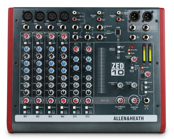 Микшер Allen&Heath ZED10 артикул 127137Si-1