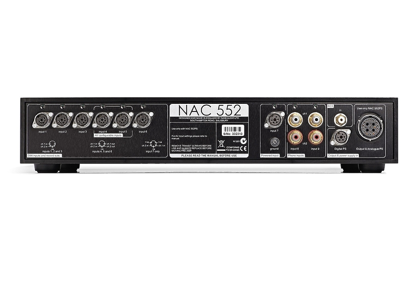 Стерео предусилитель Naim NAC 552 + NAPS 552-DR артикул 205927Si-1 фото 5