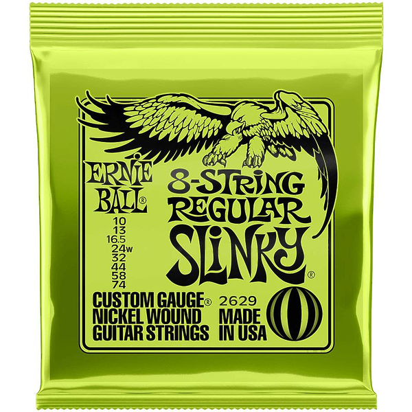 Струны для электрогитары Ernie Ball 2629 Nickel Wound Regular Slinky артикул 291359Si-1