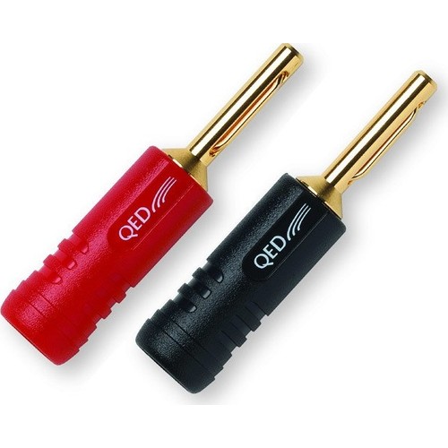 Разъем QED Screwloc ABS Banana 4mm (QE1870) (пара) артикул 228065Si-1