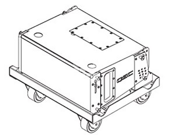 Кейс QSC CP3082-4 Траспортный кофр для 4х WL3082 нейлоновая защита артикул 125678Si-1