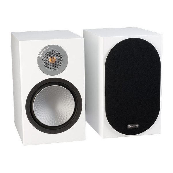 Полочная акустика Monitor Audio Silver 100 (6G) white satin артикул 165024Si-1