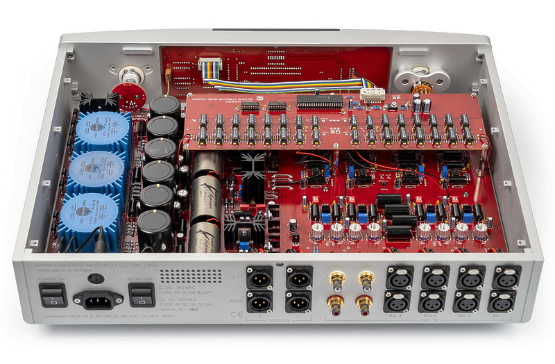 Предварительный усилитель Karan Acoustics Master Collection LINEb silver артикул 241586Si-1 фото 9