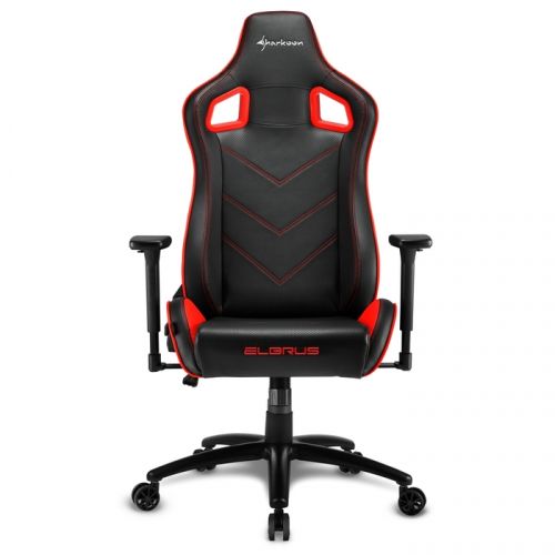 Кресло игровое Sharkoon ELBRUS 2 BK/RD артикул 269904Si-1 фото 3