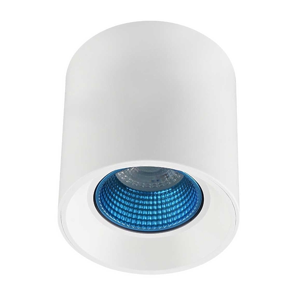 Светильник накладной Denkirs DK3090-WH+CY (White Blue артикул 270705Si-1 фото 3