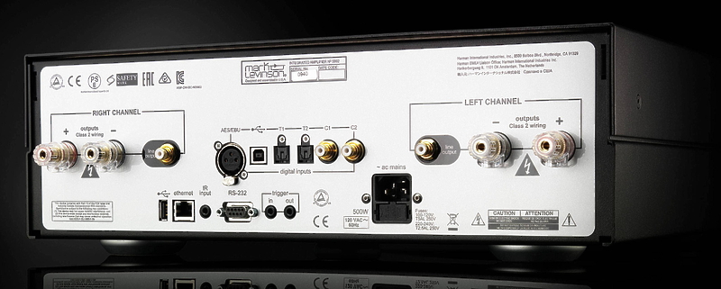 Интегральный усилитель Mark Levinson №5802 артикул 247084Si-1 фото 4