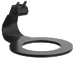 Крепеж для акустики Gallo Acoustics Micro Table Stand/Ceiling Mount Black (GMTSCMB)