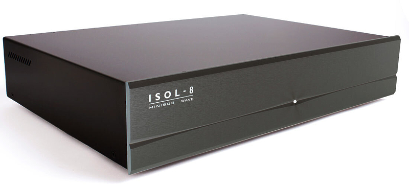 Сетевой фильтр Isol-8 MiniSub Wave black (1вход/6 выходов) артикул 103598Si-1