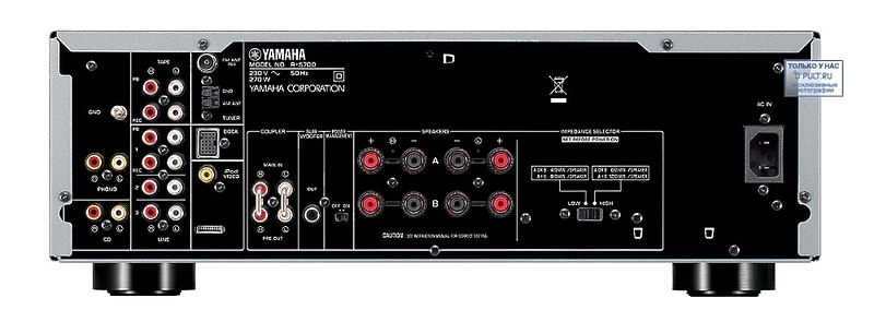 Стереоусилитель Yamaha R-S700 black артикул 324374FV-1 фото 3