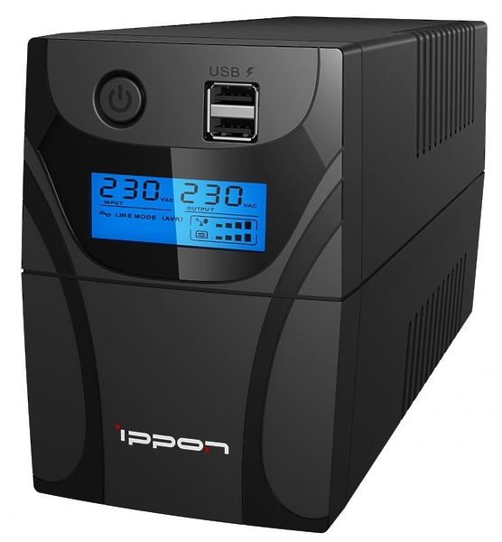 Блок бесперебойного питания Ippon Back Power Pro II 700 Black артикул 268190Si-1