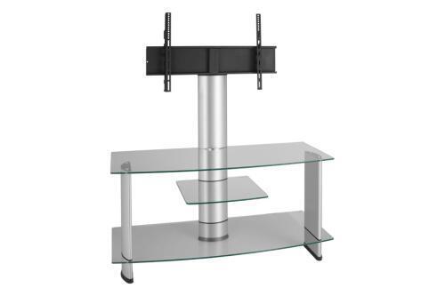Подставка под ТВ и HI-FI Ultimate RS 1244B silver alu артикул 320453FV-1