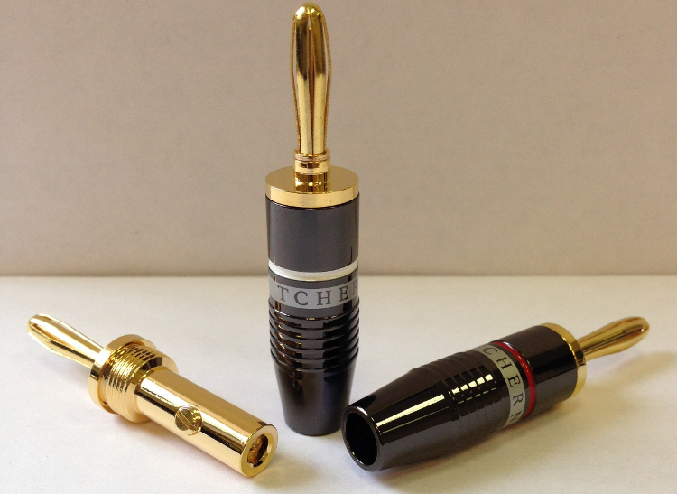 Разъем Tchernov Cable Banana Plug Reference G / White артикул 119924Si-1