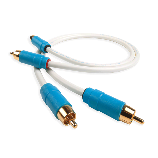 Кабель межблочный аудио Chord Company C-line 2RCA to 2RCA 2m артикул 239928Si-1