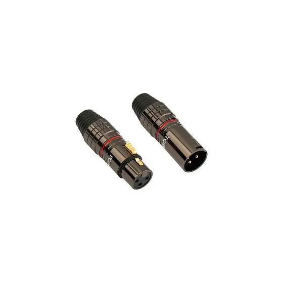Разъем Tchernov Cable XLR Plug Standard NG / Male/female pair (Red) артикул 265742Si-1
