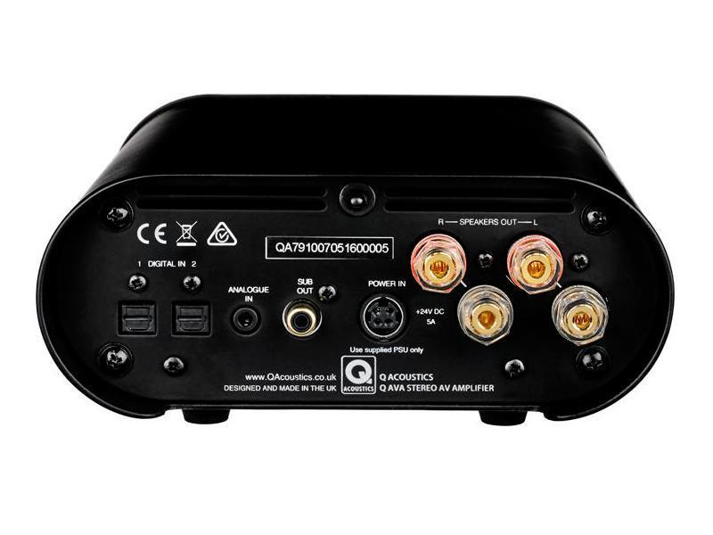 Q-Acoustics Q-AVA Stereo AV Amplifier Black #3 в «HiFiRussia»