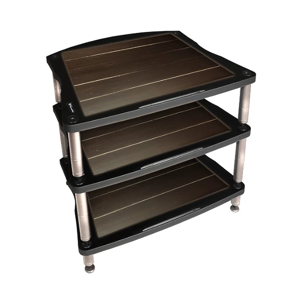 Стойка под Hi-Fi Bassocontinuo LYRA XL4 2.1 Wenge bottom shelf (ножки серебро) артикул 273811Si-1 в интернет-магазине «HiFiRussia»