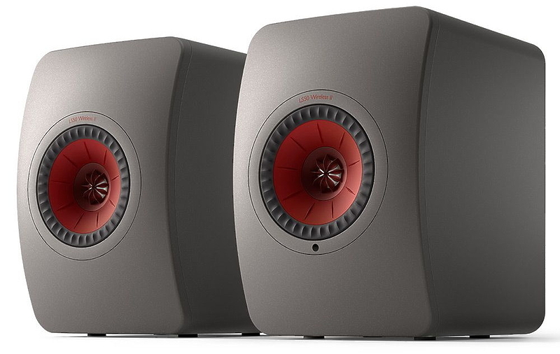 Полочная акустика KEF LS50 Wireless II Titanium Grey артикул 233186Si-1